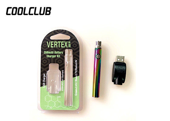 Vertex Vape القلم Cbd القلم 350mAh سخن بطارية Cbd لخرطوشة لفائف السيراميك المزود