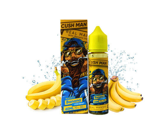 نكهة Cush Man E السائلة الموز بنكهة السجائر مع المذاق النقي المزود