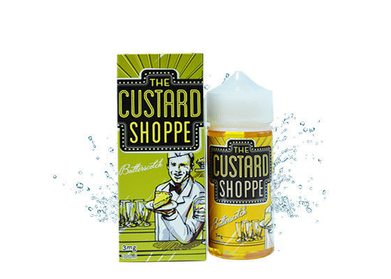 The CUSTARD SHOPPE Buttererscotch e juice Taste is Complete المزود