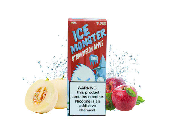 عصير الفراولة بنكهة التفاح / طعم الفاكهة E السجائر وحش الثلج السائل المزود